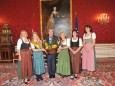 Besuch der Imkerinnen bei Bundespräsident Dr. Heinz Fischer in der Hofburg