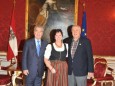 Besuch der Imkerinnen bei Bundespräsident Dr. Heinz Fischer in der Hofburg