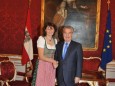 Besuch der Imkerinnen bei Bundespräsident Dr. Heinz Fischer in der Hofburg