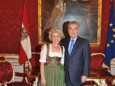 Besuch der Imkerinnen bei Bundespräsident Dr. Heinz Fischer in der Hofburg