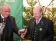 Landesjägermeister DI Heinz Gach überreicht Prof. Dr. Günther Granser das goldene Verdienstkreuz der Steir. Jägerschaft  - Natur & Jagdmuseum Mariazell Eröffnung