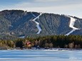 Blick auf die Bürgeralpe vom Erlaufsee aus - 16.1.2011