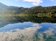 Wolken im Erlaufsee - Foto: Josef Sommerer