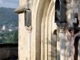 Sigmundsbergkapelle in der Rasing - Hintergrundblick auf die Mariazeller Basilika