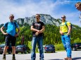 Instruktionen der Bergführer - Kletterpark Spielmäuer mit Wanderweg zum Gipfel und zur Teufelsbrücke