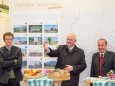 Bernhard Schwischei (Tourismus) und Bürgermeister Altötting Herbert Hofauer, Bgm. Mariazell Josef Kuss - Mariazeller Klostermarkt 2013 - Eröffnung