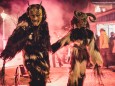 Traditioneller Krampuslauf der Trogerpass am 5. DEzember 2016 in Gußwerk