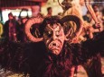 Traditioneller Krampuslauf der Trogerpass am 5. DEzember 2016 in Gußwerk