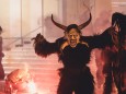 Traditioneller Krampuslauf der Trogerpass am 5. DEzember 2016 in Gußwerk