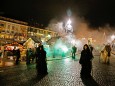 D'Höll Teufl'n und die Hoitola Teifeln beim Adventmarkt Mariazell. Foto: Johann Hölblinger