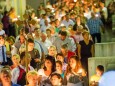 Lichterprozession der Burgenländischen Kroaten in Mariazell am 29. August 2015