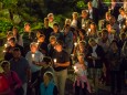 Lichterprozession der Burgenländischen Kroaten in Mariazell am 27. August 2016