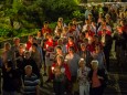 Lichterprozession der Burgenländischen Kroaten in Mariazell am 27. August 2016