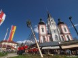 1. Mai 2012 - Maibaum aufstellen in Mariazell. Foto: Fritz Zimmerl