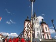 1. Mai 2012 - Maibaum aufstellen in Mariazell. Foto: Fritz Zimmerl