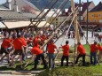 1. Mai 2012 - Maibaum aufstellen in Mariazell