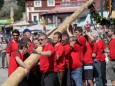 1. Mai 2012 - Maibaum aufstellen in Mariazell