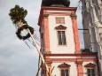 Maibaumaufstellen in Mariazell