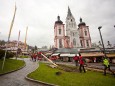 Maibaumaufstellen in Mariazell 2011