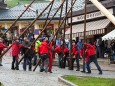 Maibaumaufstellen in Mariazell 2011