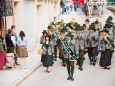 Stadtkapelle Mariazell marschiert ein - Traditionelles Maibaumaufstellen in Mariazell am 1. Mai 2015