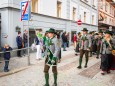 Stadtkapelle Mariazell marschiert ein - Traditionelles Maibaumaufstellen in Mariazell am 1. Mai 2015