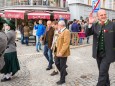 Traditionelles Maibaumaufstellen in Mariazell am 1. Mai 2015