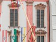 Traditionelles Maibaumaufstellen in Mariazell am 1. Mai 2015