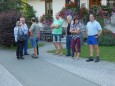 Maibaumumschneiden beim Franzbauer im Salzatal. Foto: Franz-Peter Stadler