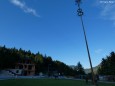 Maibaumumschneiden beim Franzbauer im Salzatal. Foto: Franz-Peter Stadler