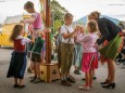 Maibaumumschneiden und 15 Jahre Schulverkehrsgarten - Geselliger Abend in St. Sebastian am 29. August 2014