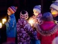 Kindervolkstanzgruppe St. Sebastian - Maria Lichtmess Feier in Halltal am 2. Februar 2016