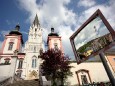 Basilika in Mariazell - Im Spiegel der Hauptplatz