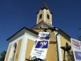 Heutiger Turm - Maria Laab - Vom Kirchturm zum Eiffelturm - Wolfram Doberer unterwegs von Mariazell nach Paris mit dem E-Bikeboard