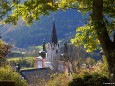 Blick auf die Mariazeller Basilika am Weg auf die Bürgeralpe