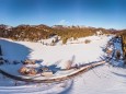 Hubertussee am 9. Februar 2022 ©Fred Lindmoser