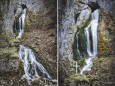 Naturdenkmal Wasserfall Totes Weib am  6. Mai 2021