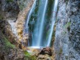 Marienwasserfall - Marienstatue blickt wieder aus dem Wasserfall