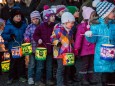 Martinsfeier der Kindergartenkinder mit Laternenumzug zur Basilika in Mariazell am 9. November 2012