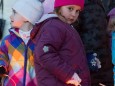 Martinsfeier der Kindergartenkinder mit Laternenumzug zur Basilika in Mariazell am 9. November 2012