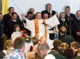 Segen von Stadtpfarrer Michael Staberl - 90 Jahre MGV Alpenland Mariazell - Festveranstaltung