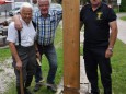 Mitterbach startete in den Sommer. „Holzknechte“ Franz Scheidinger, Johann Koiser, Reini Hinterecker