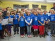 Volksschulkinder bei der Nah&Frisch Markt Neueröffnung in Mitterbach