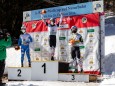 1. Michel Scheikl, 2. Alex Gruber, 3. Thomas Kammerlander - Naturbahnrodel Weltcup in Mariazell 18.-20. Februar 2022 ©Fred Lindmoser