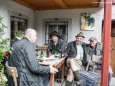 Vernissage & Jazz bei der Holzwerkstatt in Halltal