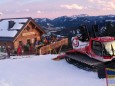 Ö3 PistenBully auf der Gemeindealpe beim Balzplatzerl