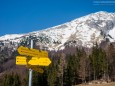 BEIM JÄGERHERZ/Wandertour Erlaufklause-Ötschergräben-Jägerherz-Ötscher Schneegrenze