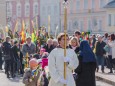 Palmweihe und Palmprozession in Mariazell 2016