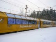 Panoramawagen der Mariazellerbahn im Winter ©NB-Mayerhofer
