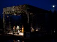 Peter Cornelius bei der Bergwelle in Mariazell 2011 - Bühne mit Mond